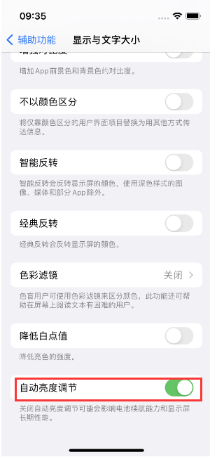 临颍苹果15维修店分享iPhone 15 Pro系列屏幕亮度 